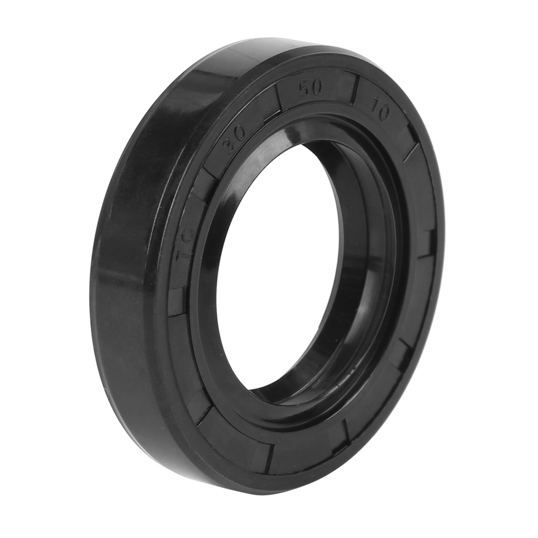 30mm x 50mm x 10mm Rubber Double Lip TC Type Oil Shaft Seal