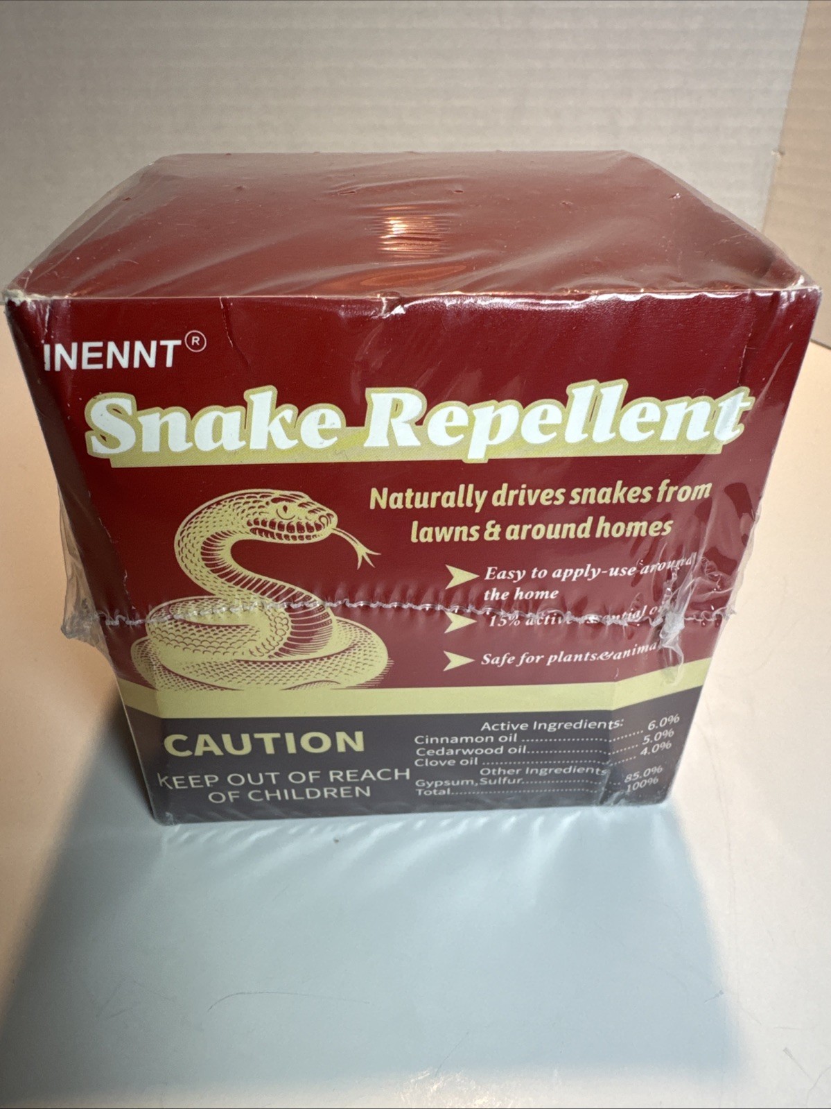 NEW Natural Snake Repellent for Yard Home Areas Outdoor Induce Deterrent Formula