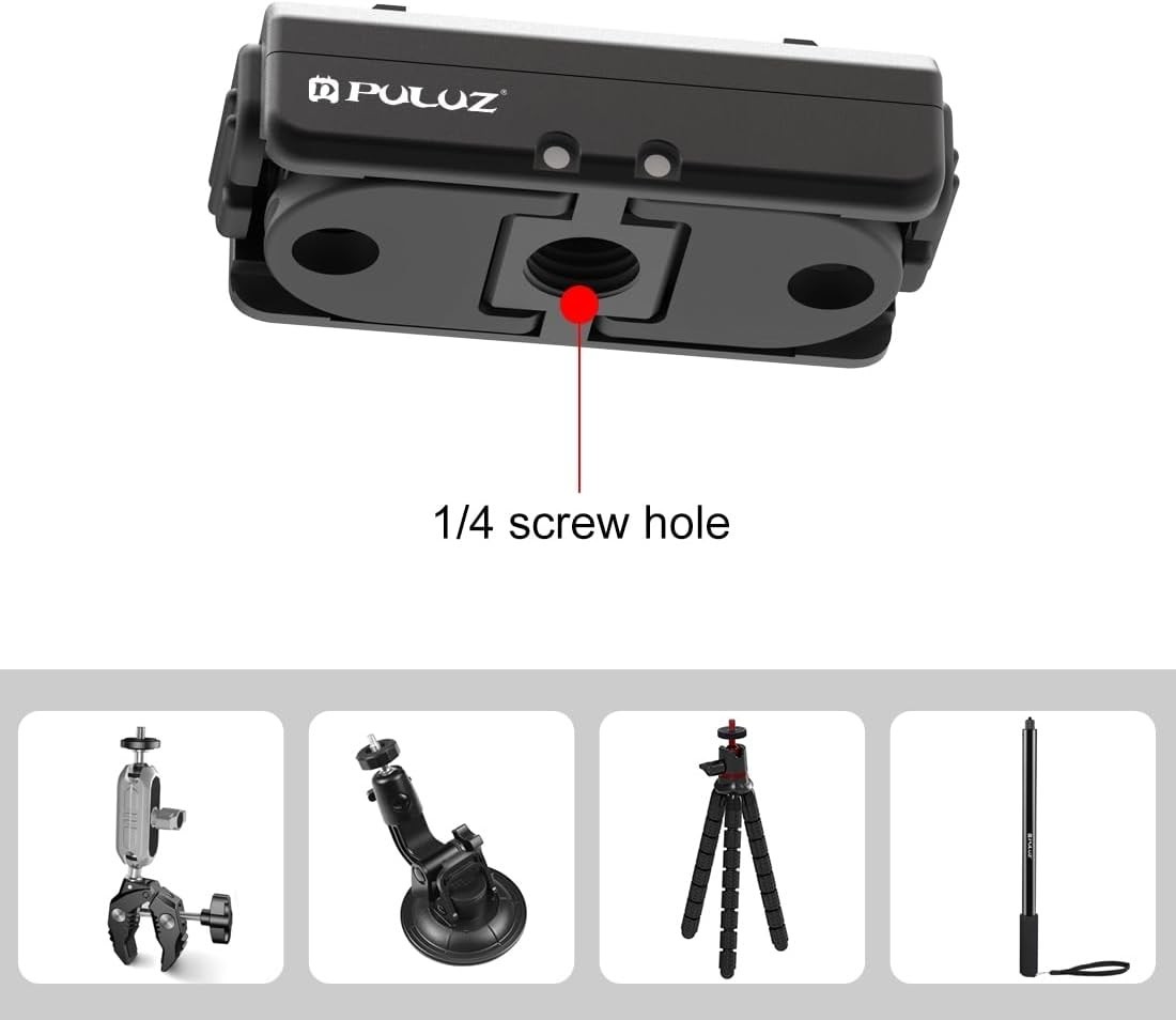 Quick Release Mount for Insta360 Ace/Ace Pro / X4, Magnetic Camera Quick Rele...