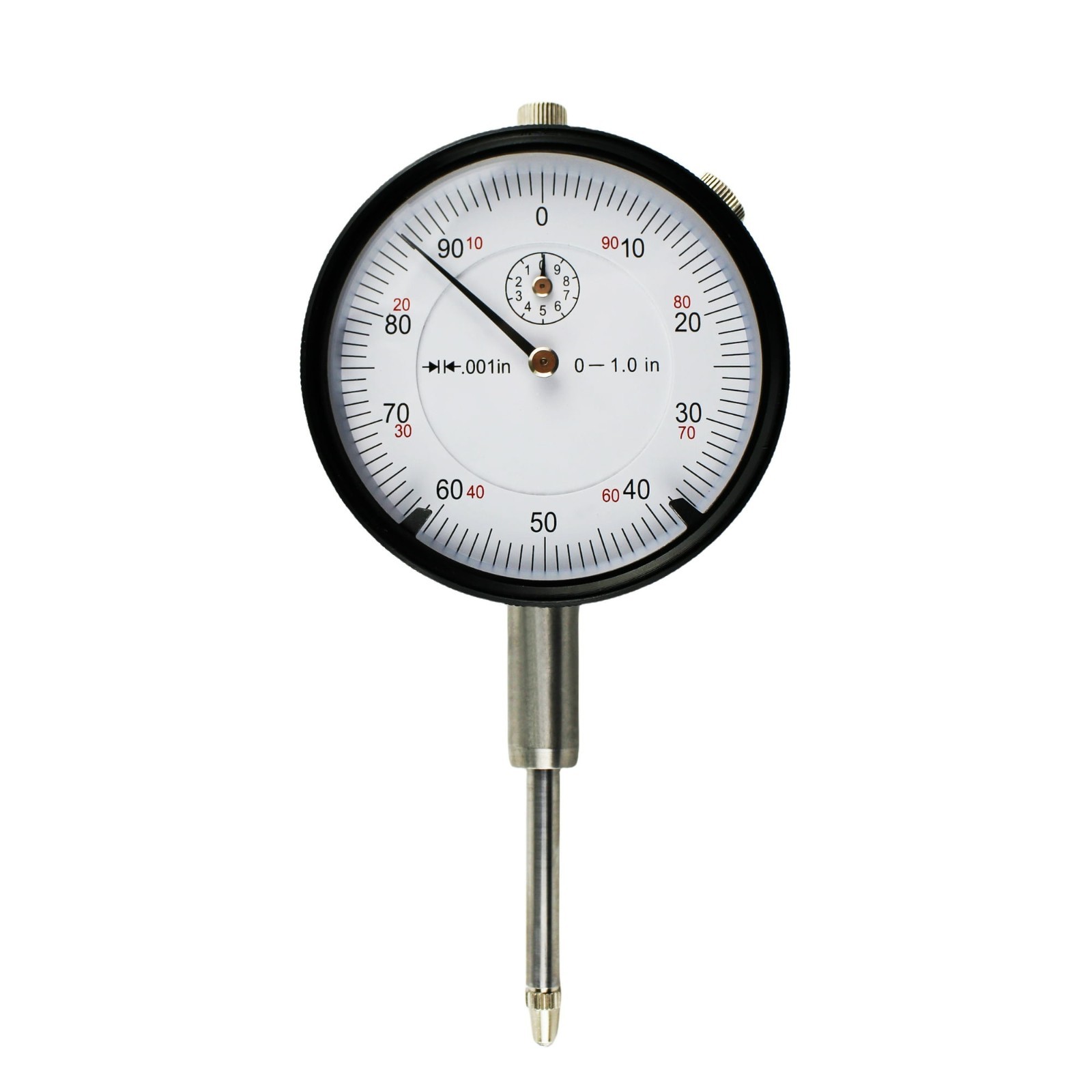 HFS (R) 0-1" Dial Indicator Lathe Tool High Precision, 0.001" Graduation Interva