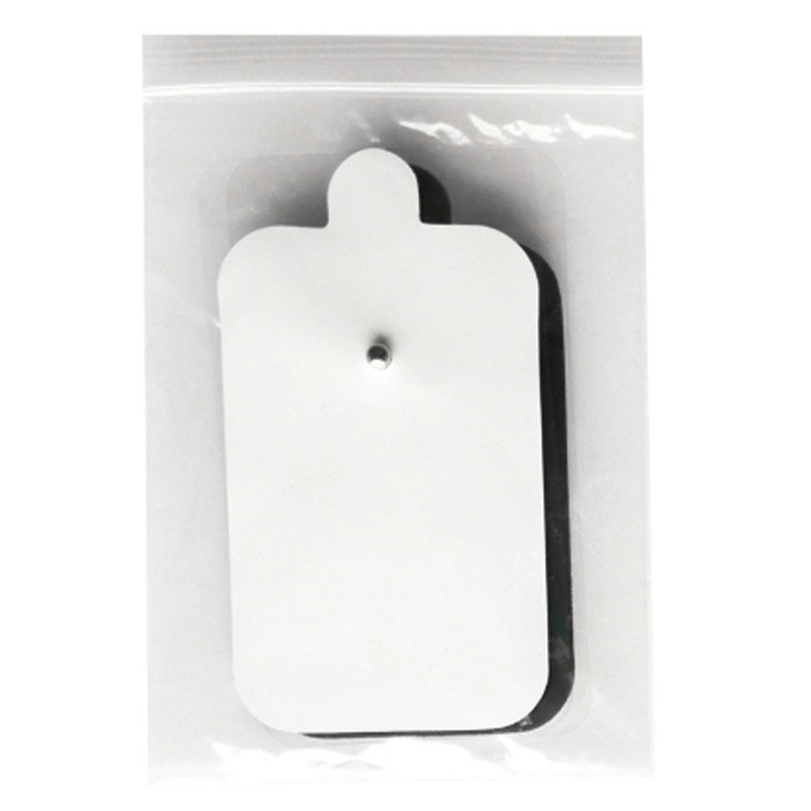 2Pcs 4.3*6.7cm Snap On Electrode Pads For Electronic Physiotherapy Machines B