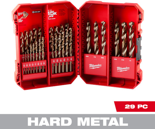 Milwaukee 48-89-2332 29 Pc RED HELIX™ Cobalt Drill Bit Set