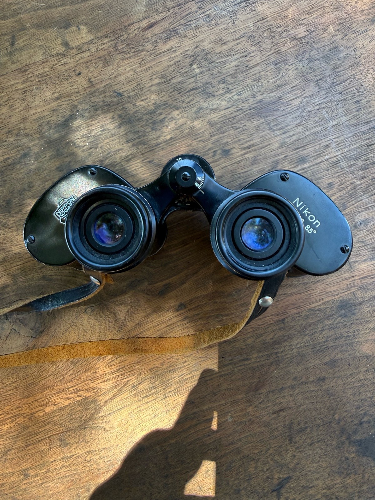 Vintage Nikon Nippon Kogaku Tokyo 8x30 Binoculars 8.5° Japan SN541849 Clean