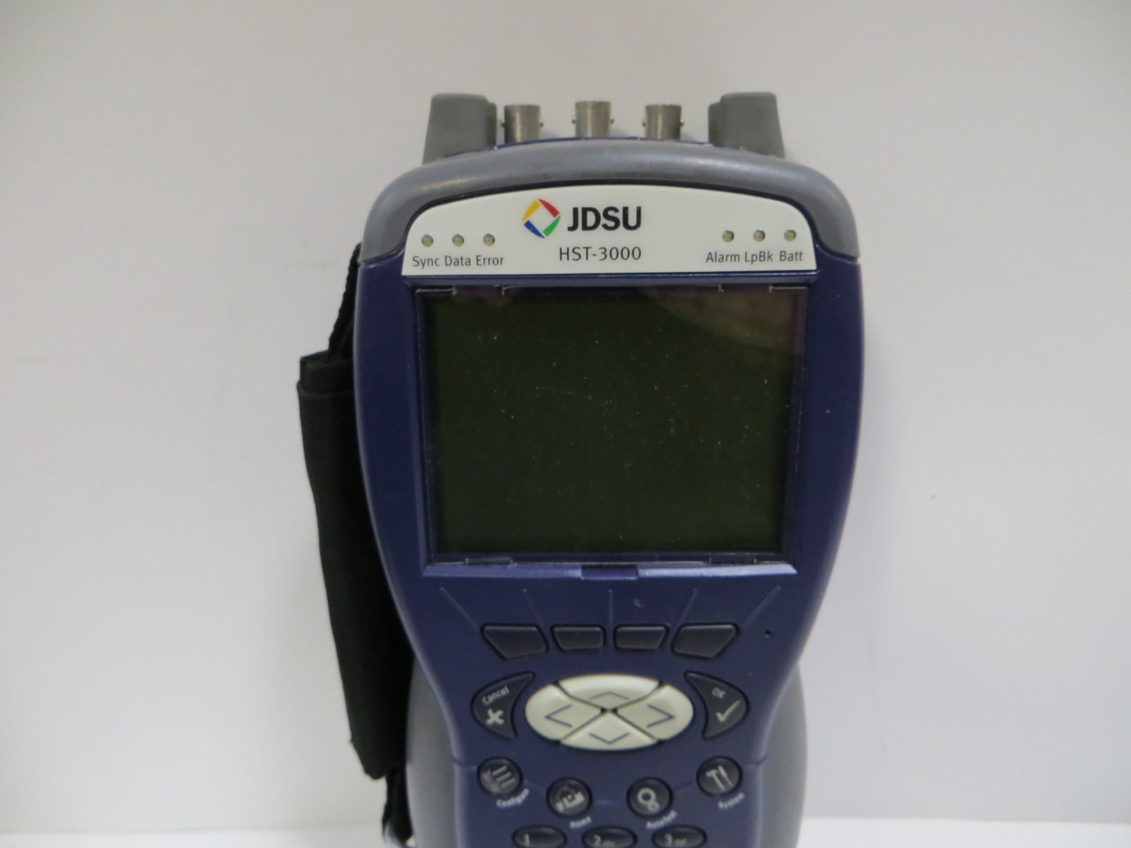 JDSU HST-3000 Handheld Services Tester + Ethernet T1/T3 SIM work great