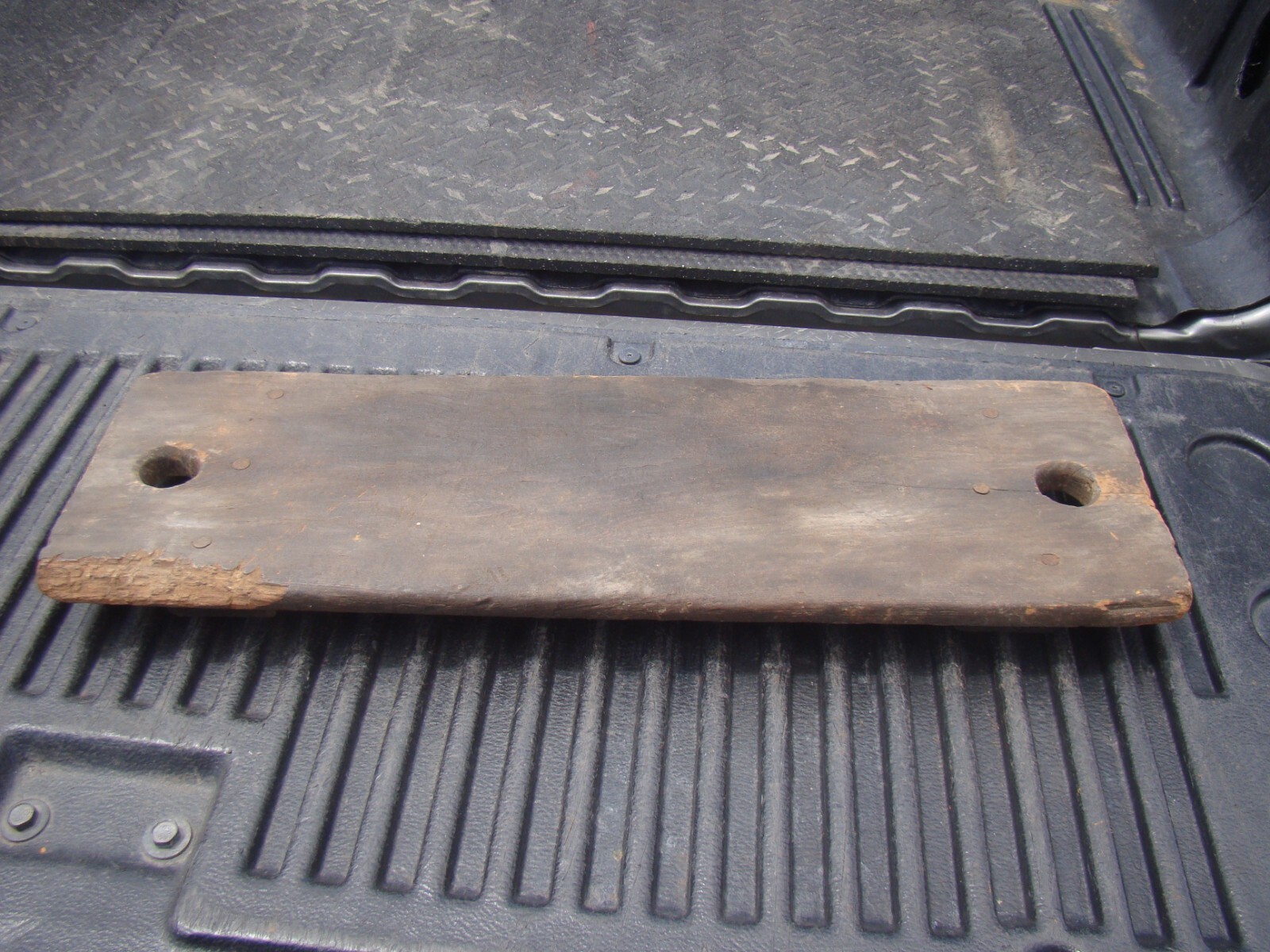 Original  Antique Wood Garden Tree Swing Seat 24" Shows Great Well Aged Patina