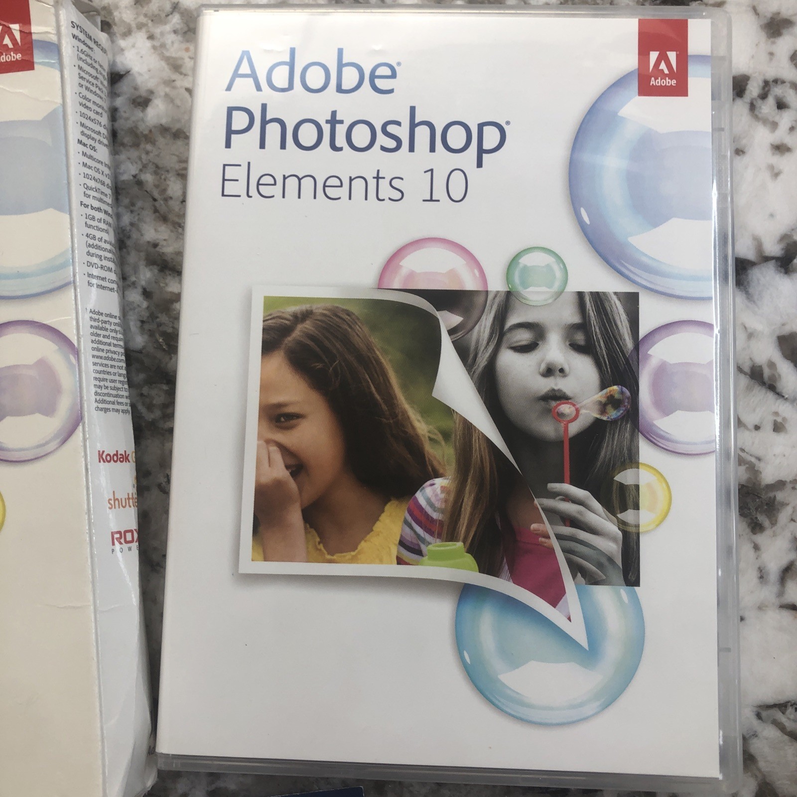 Photoshop Elements 10 Windows Mac PC Photo Editing Software Disc + Serial