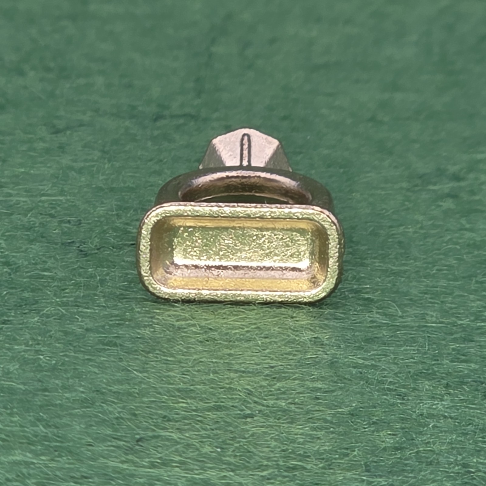 Monopoly Game Replacement Piece Mover Token Ring Gold Tone