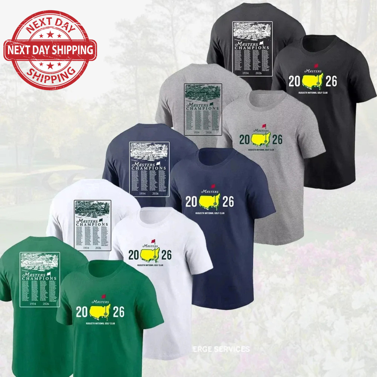 NEW! 2026 Masters Golf Tournament Augusta National Fan Gifts, The Masters Golf