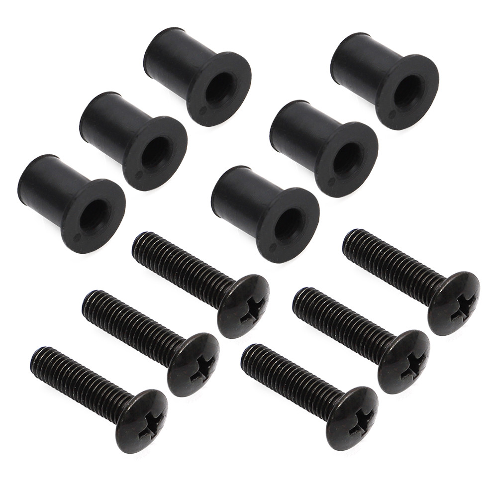 Windshield Screw Nuts Set For Yamaha SRX Phazer SECA Mountain Max Venture V Max
