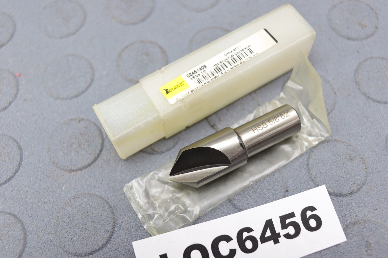 INTERSTATE 02451409 COUNTERSINK 5/8 SINGLE FLUTE 82 DEGREE LOC6456