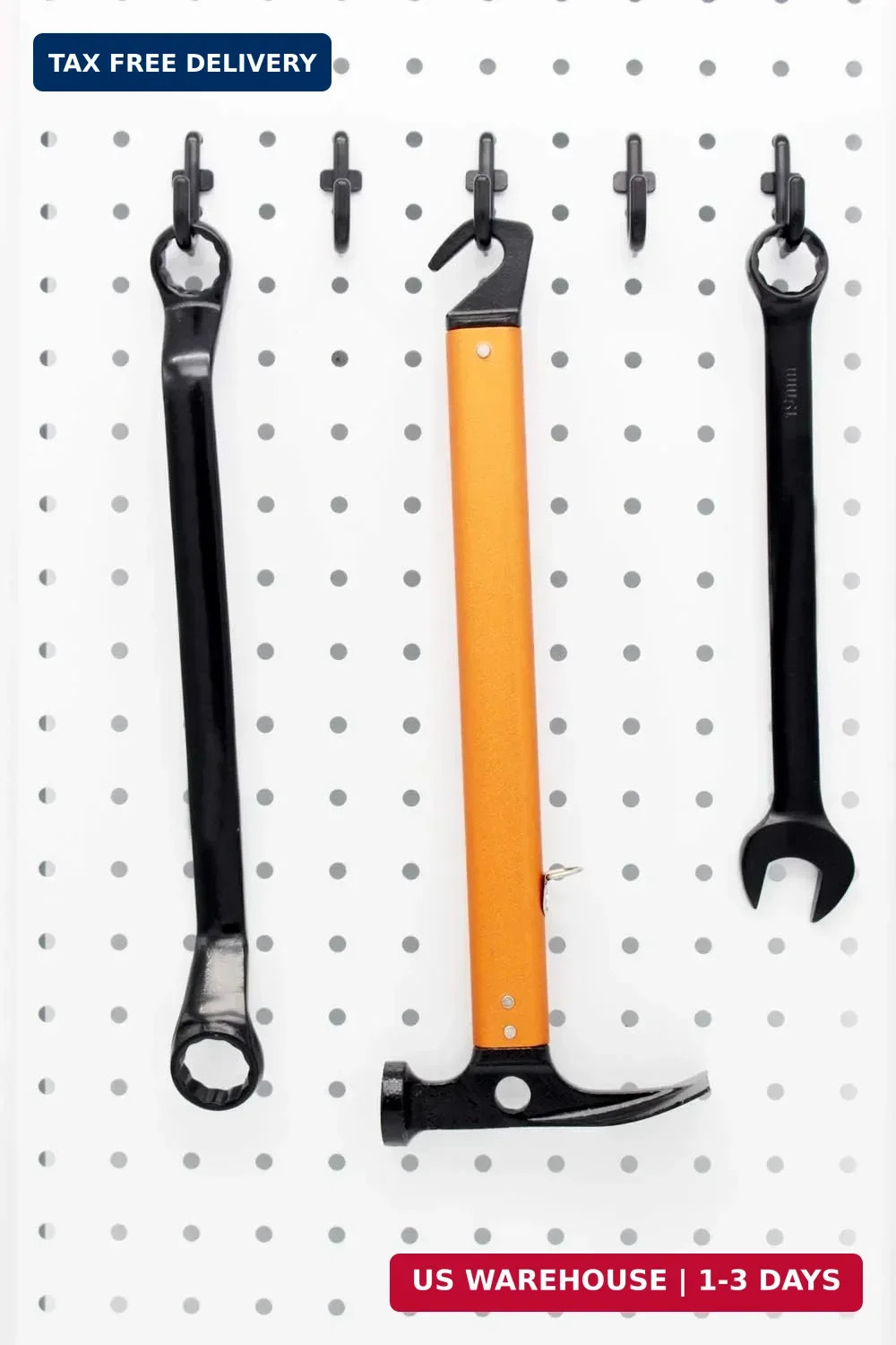 Pegboard Hooks Kit Pegboard J Hook Assortment 100PK Black Peg Hooks