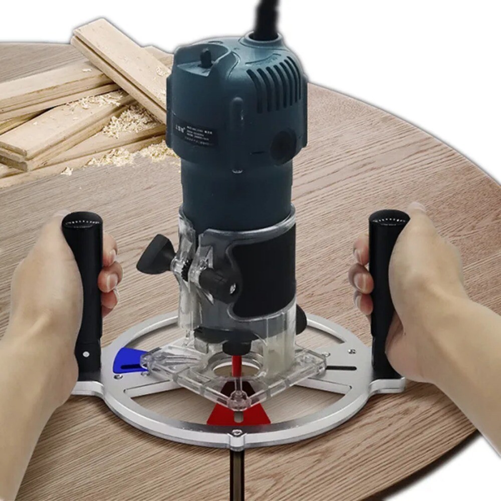 Wood Router Milling Groove Jig System Woodworking Trimming Machine Engraving