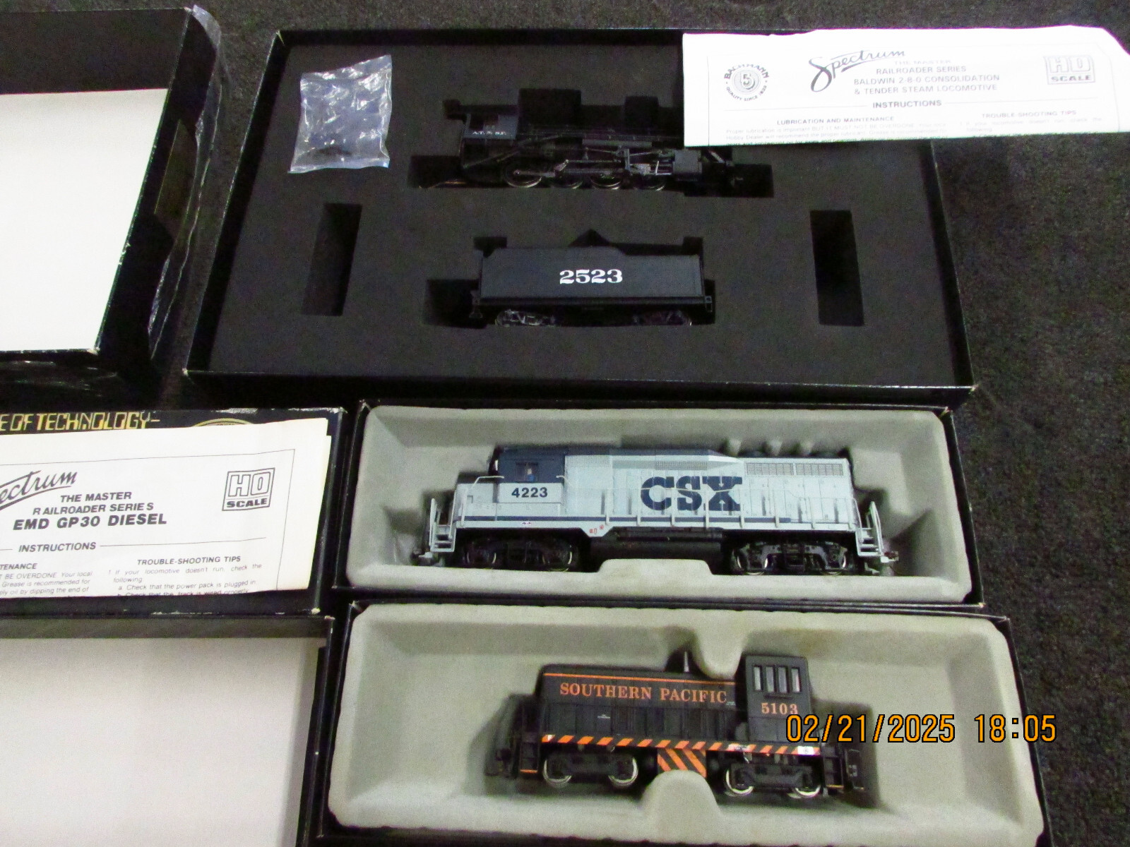 Spectrum The Master Railroader Series From Bachmann 11415 & 2 EXTREA PIECES