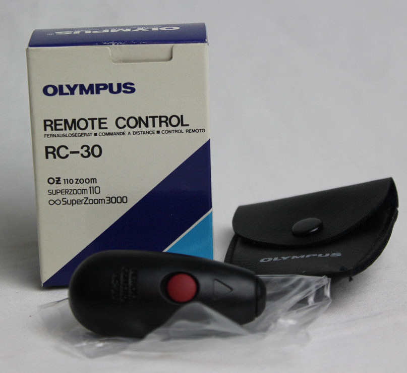 Olympus Camera Remote RC-30 (infrared camera trigger), Black Brand New