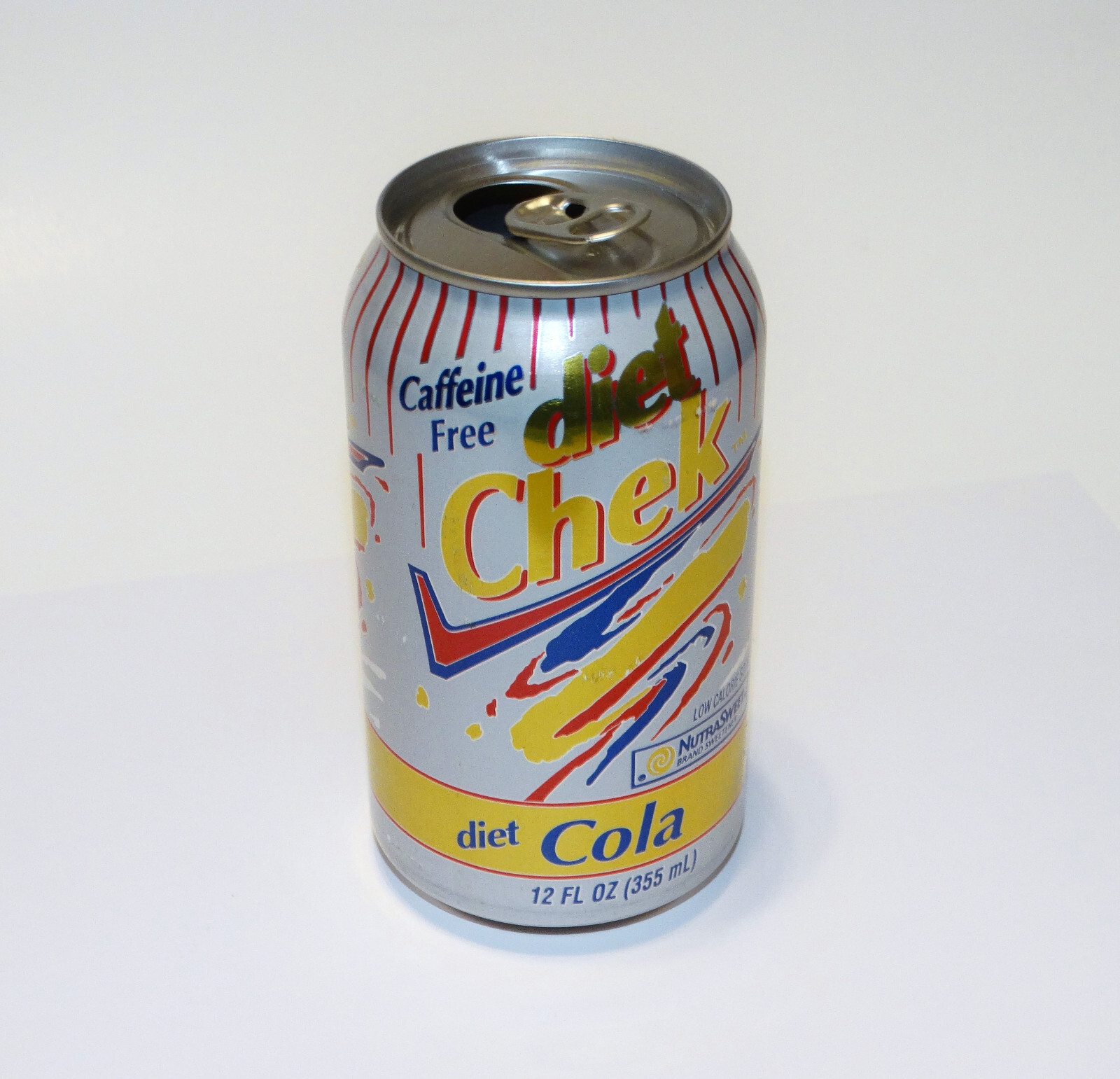 Chek Soda Can Diet Caffeine Free Cola 1999 FITZGERALD GA