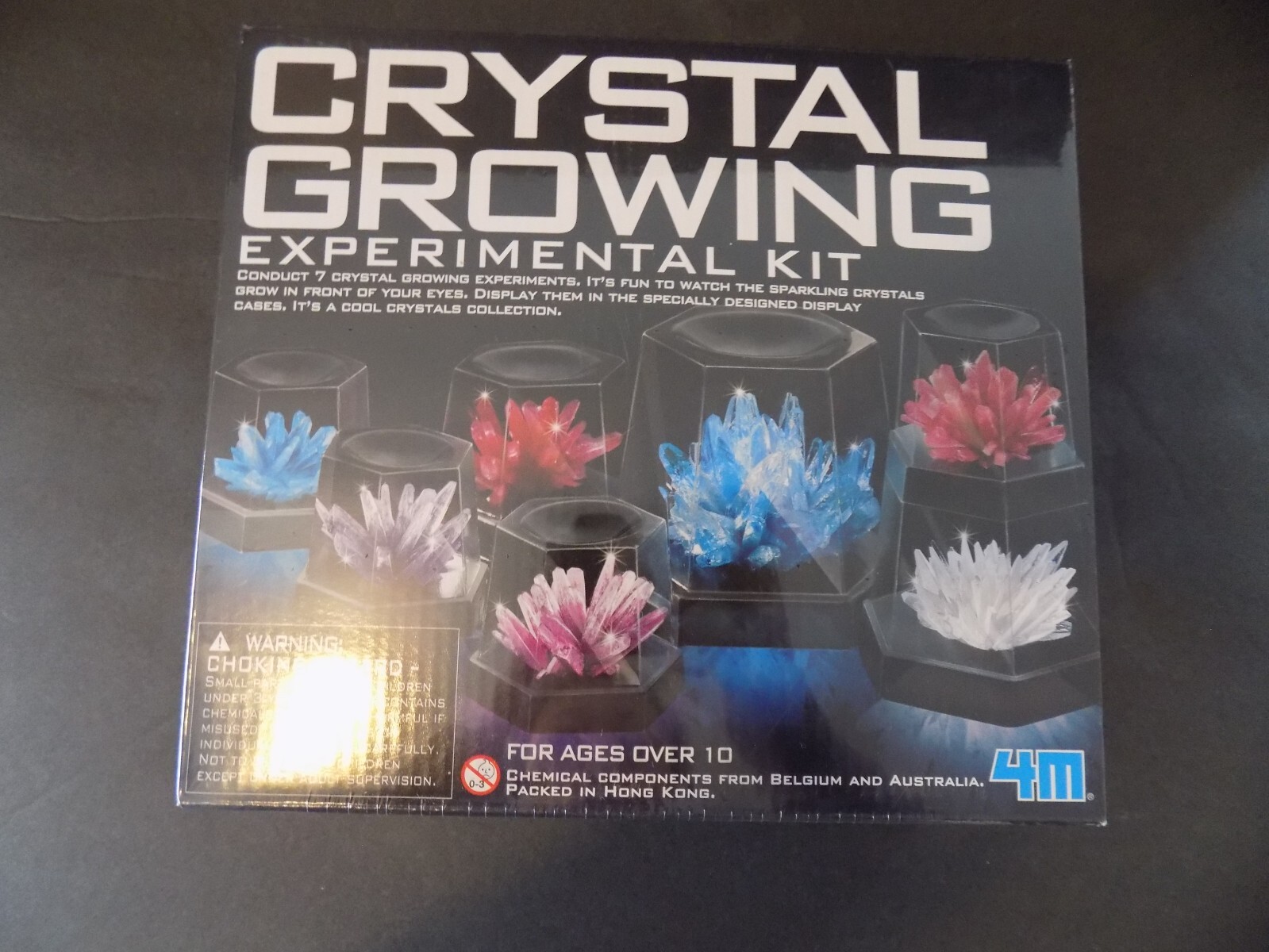 NEW Crystal Growing Science Experimental Kit 7 Crystal Science Experimental Kit