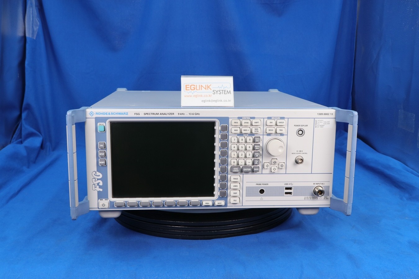 R&S FSG13 Spectrum Analyzer 9KHz ~ 13.6GHz, opt K72/ K74/ K73/ K82/ K83/ K84/ K8