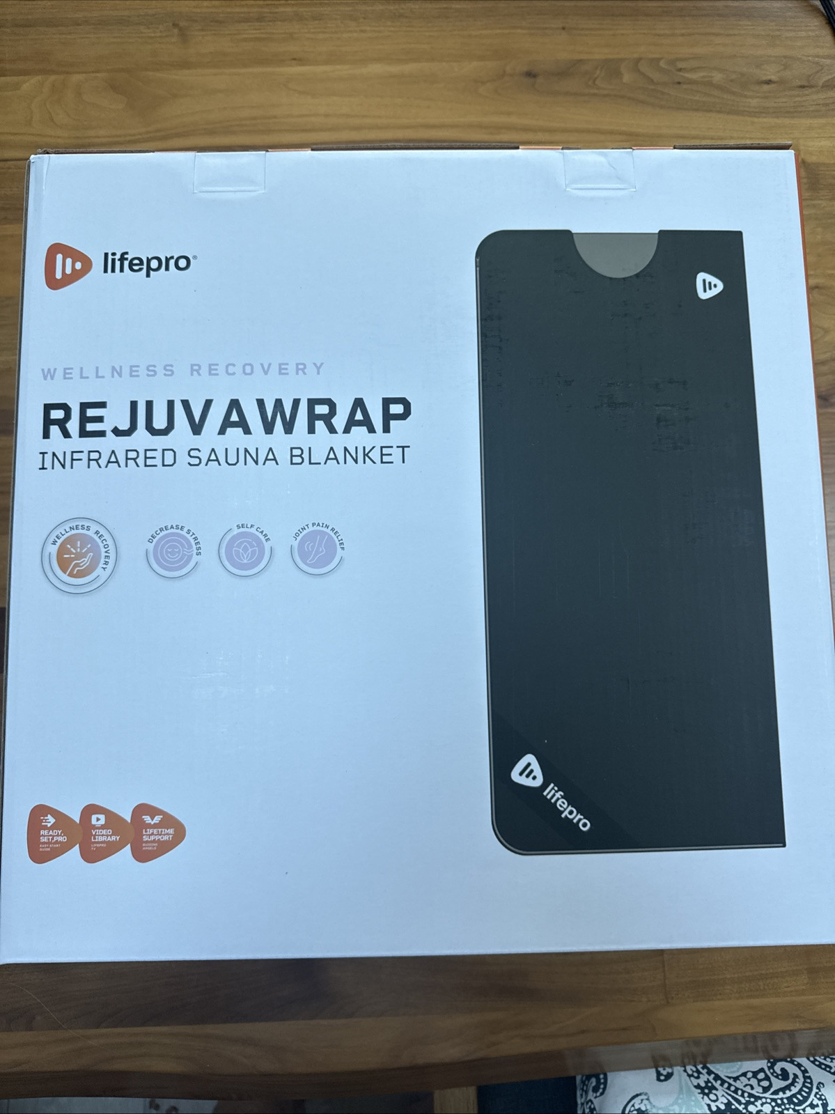 LifePro Rejuvawrap X Infrared Sauna Blanket – New. In Box