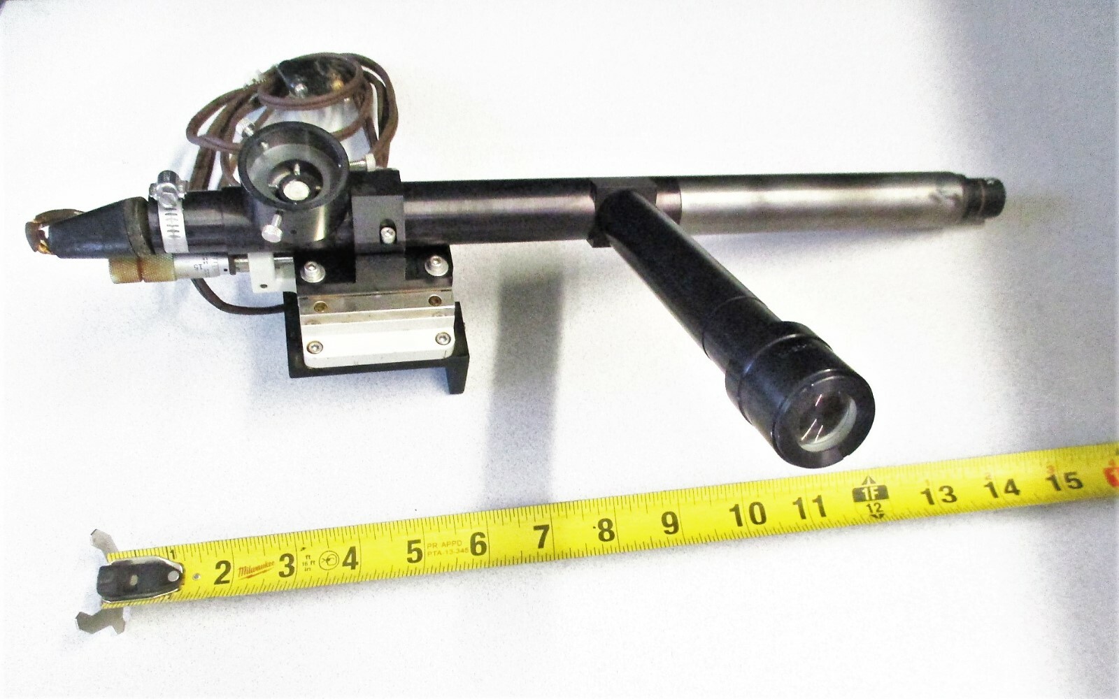 Line Tool Co. Micro Positioner Linear Travelling Microscope Scope
