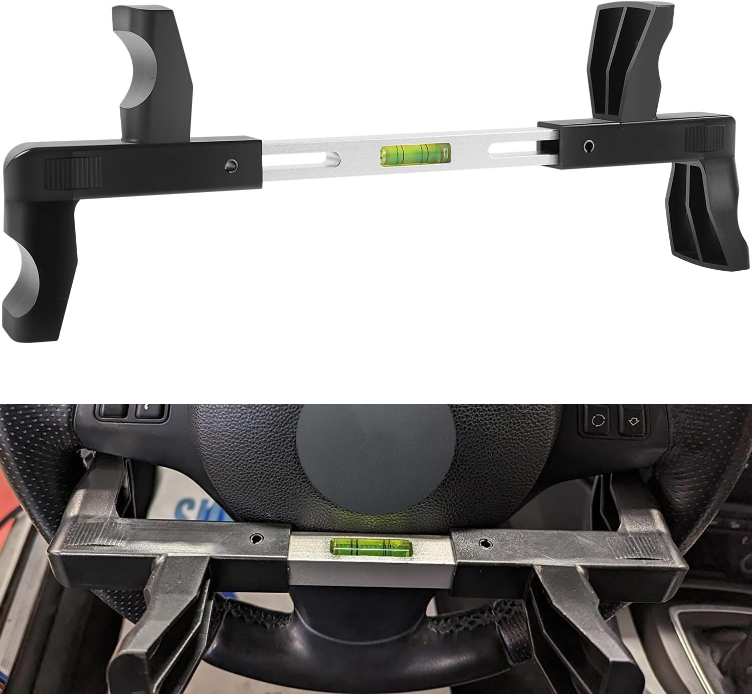 ATD-3100 Steering Wheel Level Alignment Tool 270mm-340mm for Passenger Cars Vans