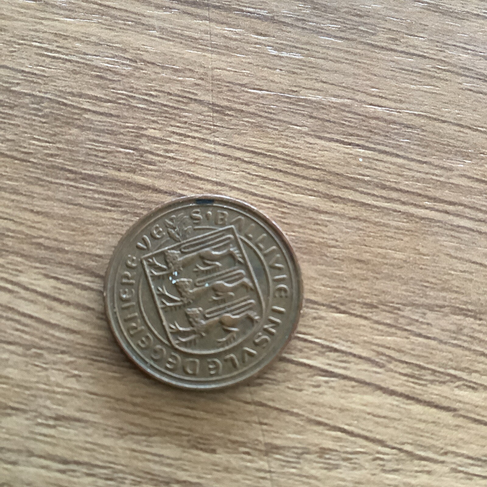 Guernsey One New Penny 1971 Coin