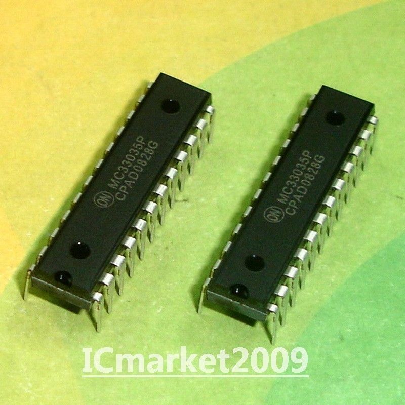 10 PCS MC33035P DIP-24 MC33035 Brushless DC Motor Controller IC Chip