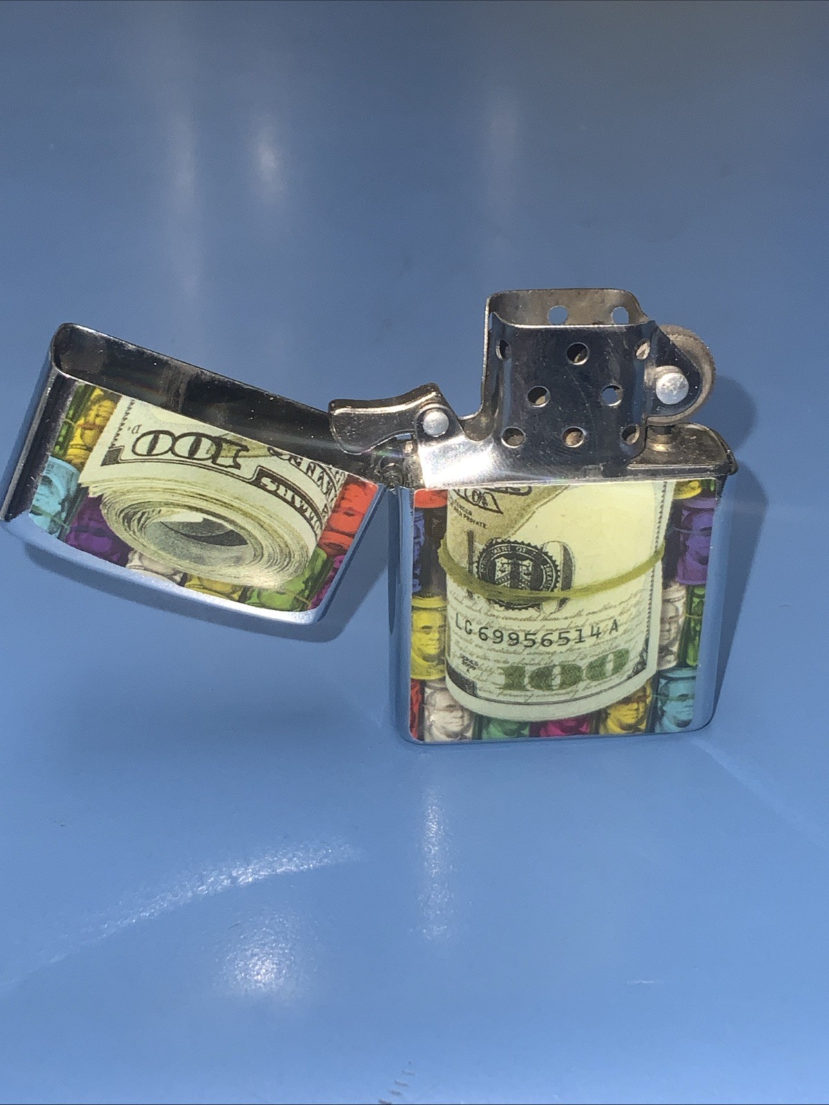 Lighter with $100 Dollar Bankroll Design Not Working/ Displaying