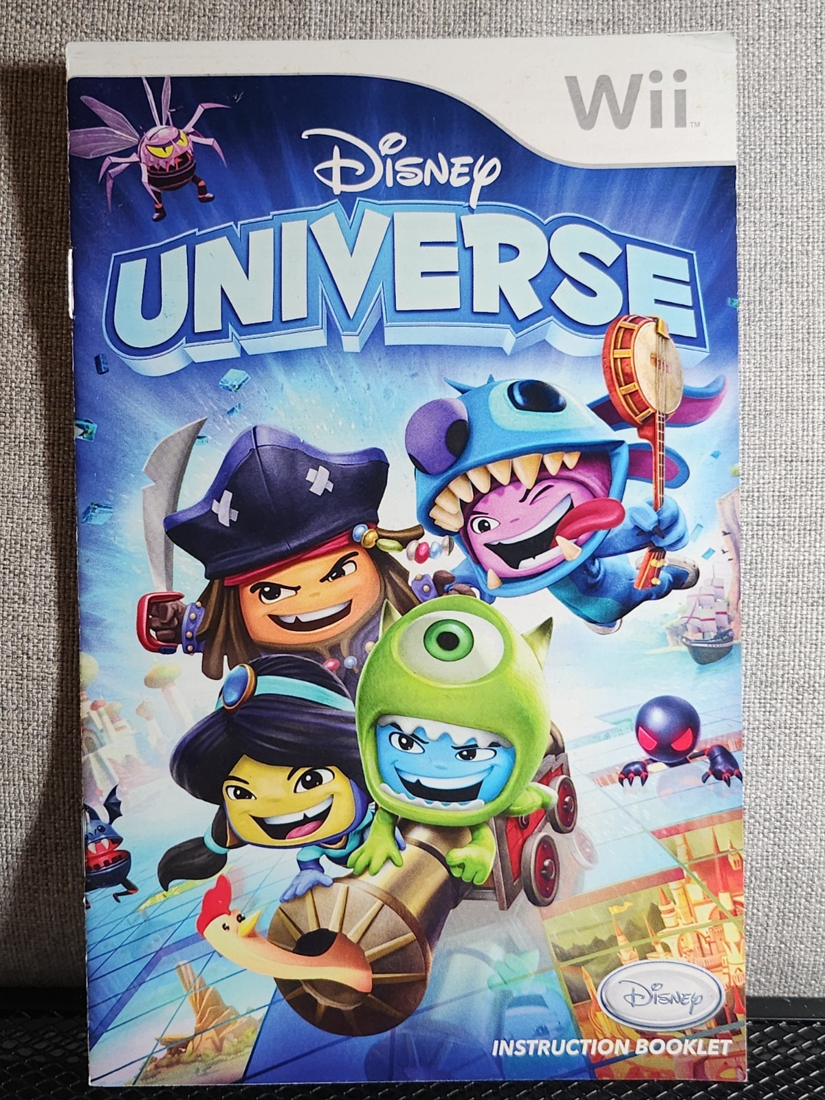 Disney Universe Instruction Booklet - Manual Only - Nintendo Wii