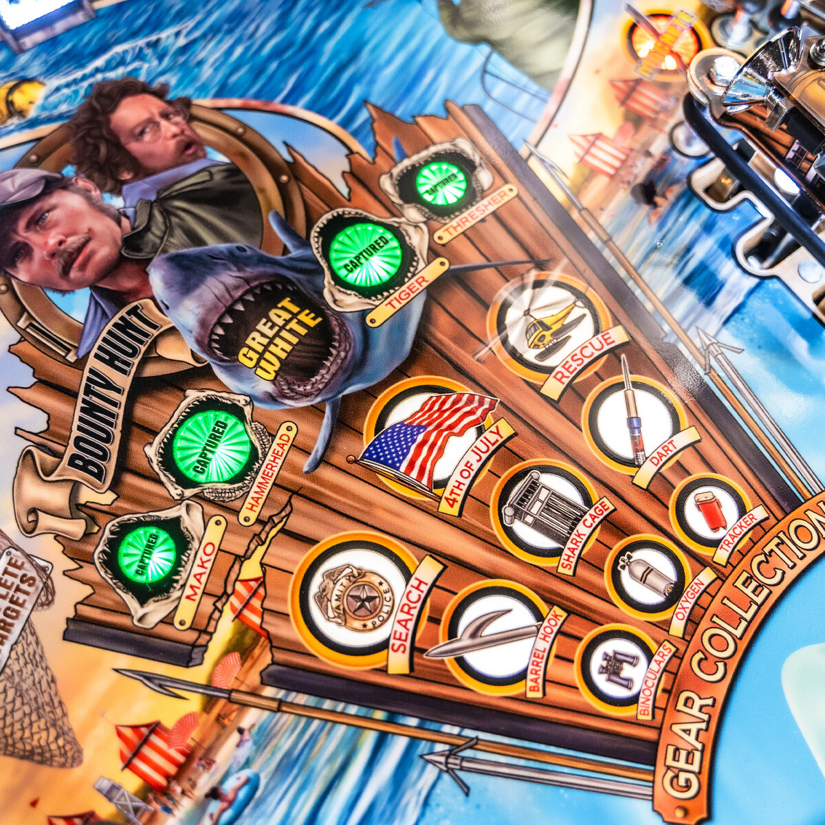Stern Jaws Premium Pinball Machine