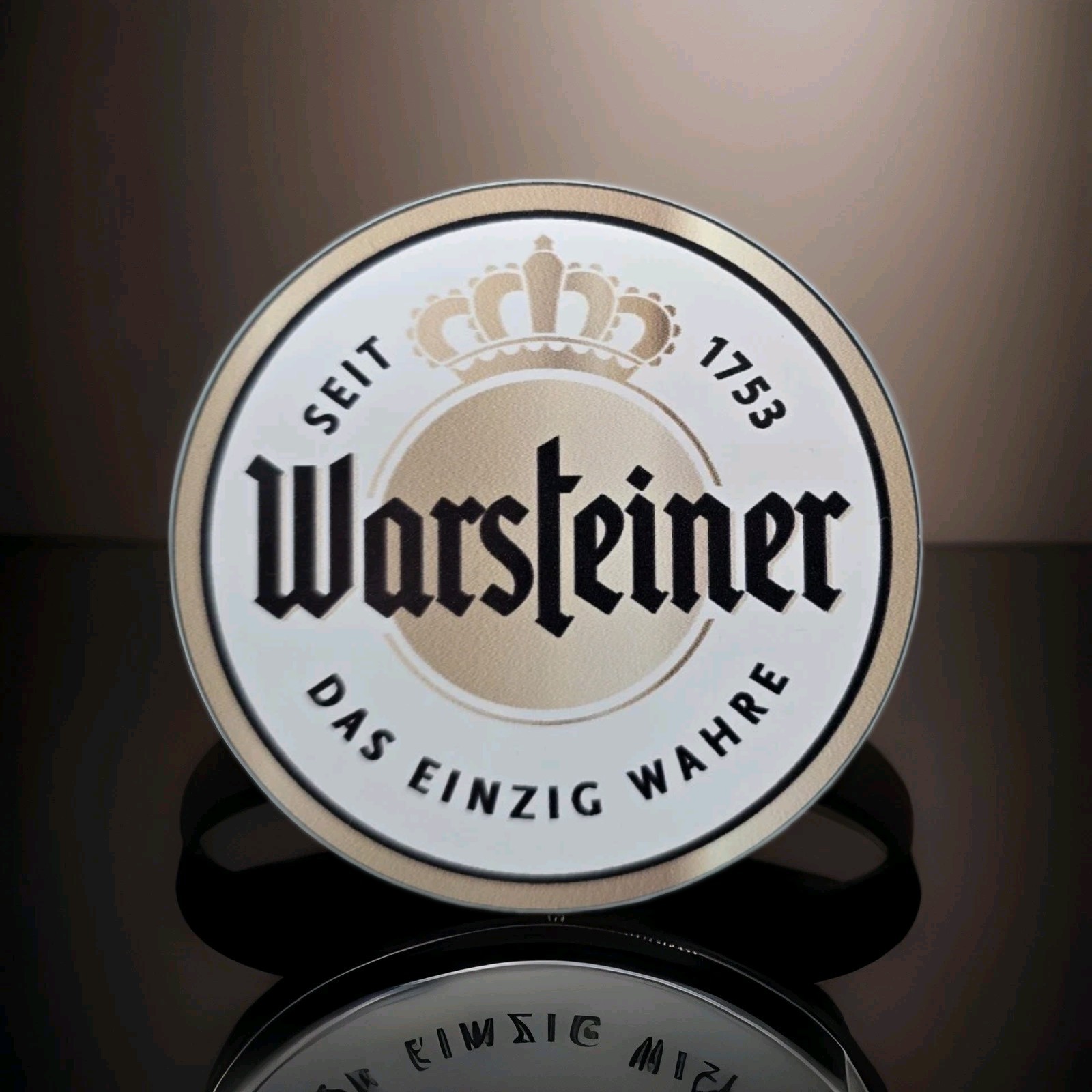 WARSTEINER Sticker Decal 3.5"×3.5" German Beer Germany Bumper Bar
