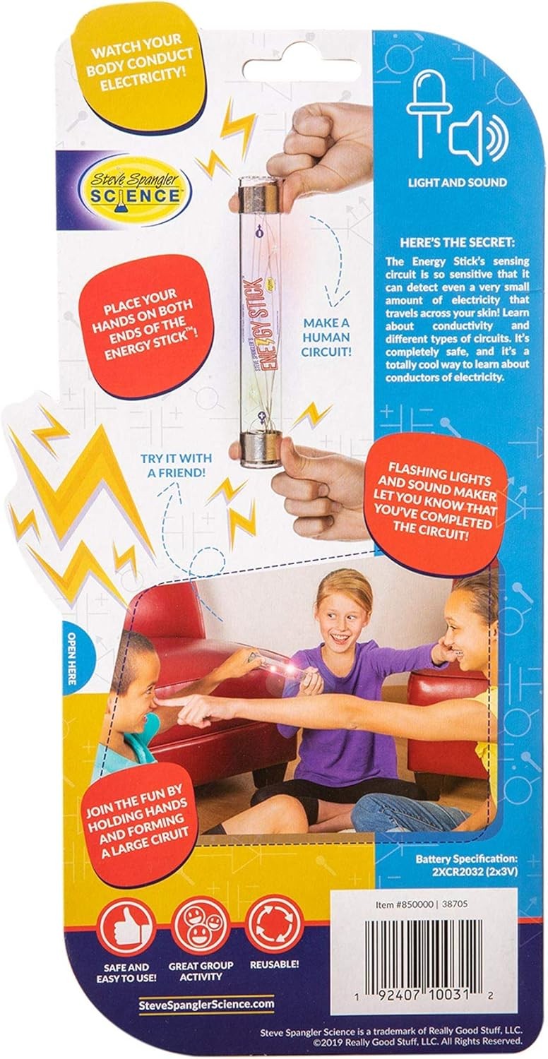 Steve Spangler Science Energy Stick Hands-On STEM Learning Circuit Kit