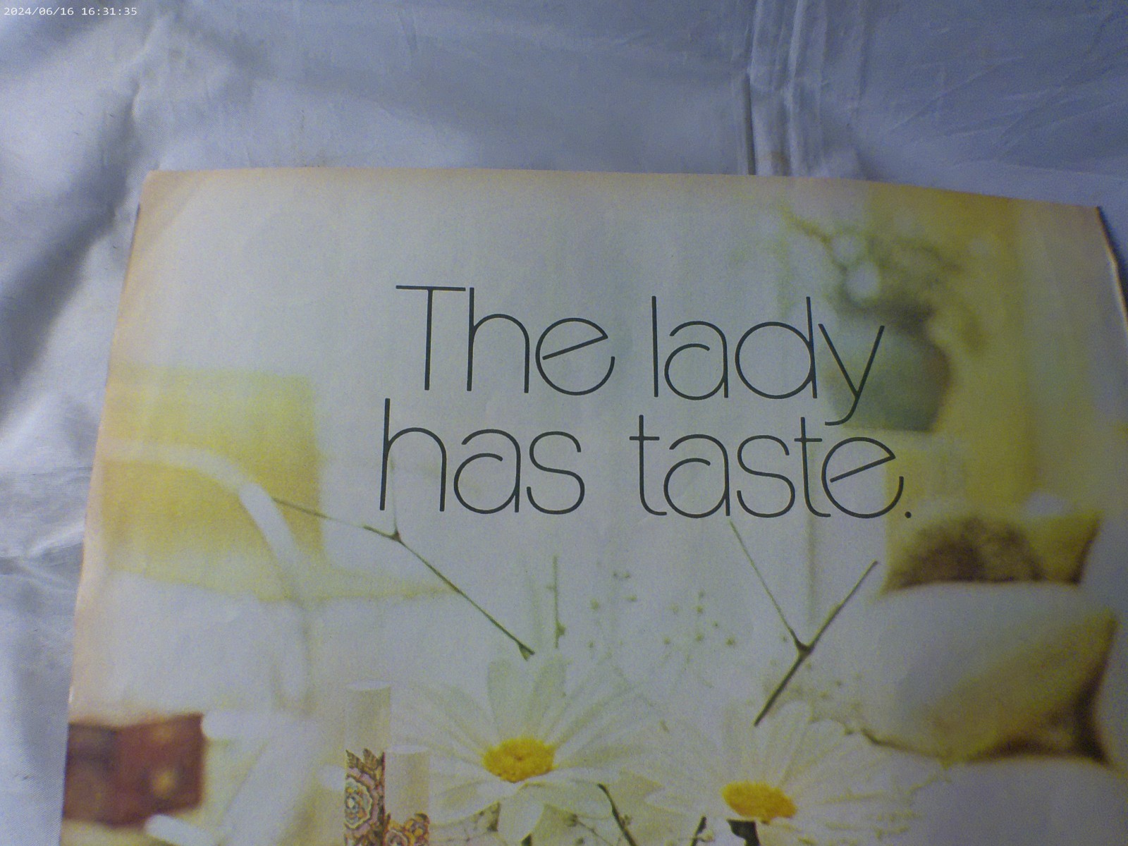 1971 Eve Cigarettes Print Ad 10" x 13"