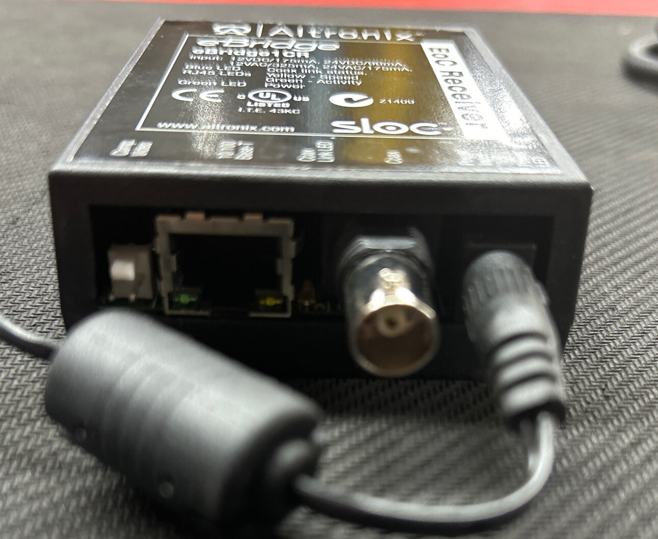 Altronix eBridge1CR eBridge single port coax to IP receiver