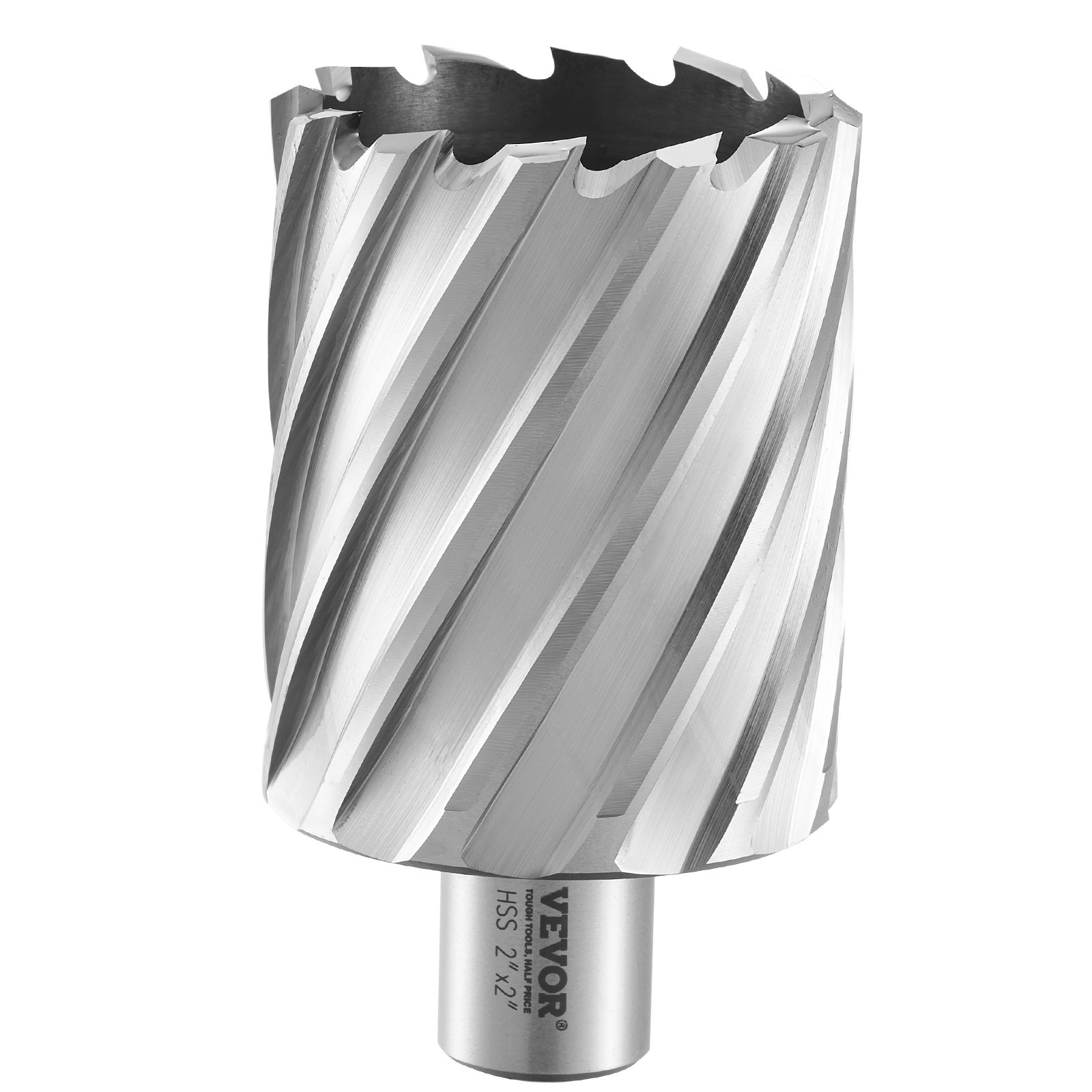 6 PCS Annular Cutter Set HSS Magnetic Drill Bits Weldon Shank 2" Depth