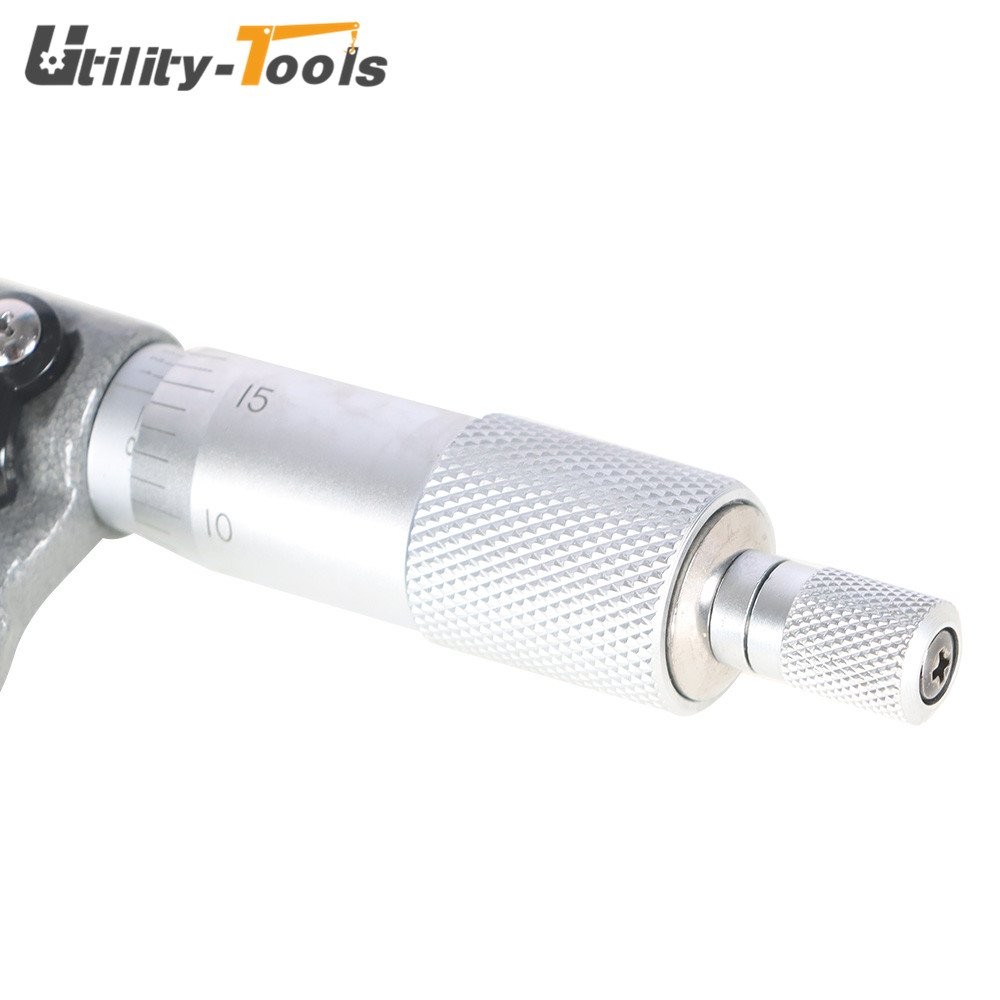 3-4" Precision Outside Micrometer .0001" Resolution Carbide Tipped,Standard 1pcs