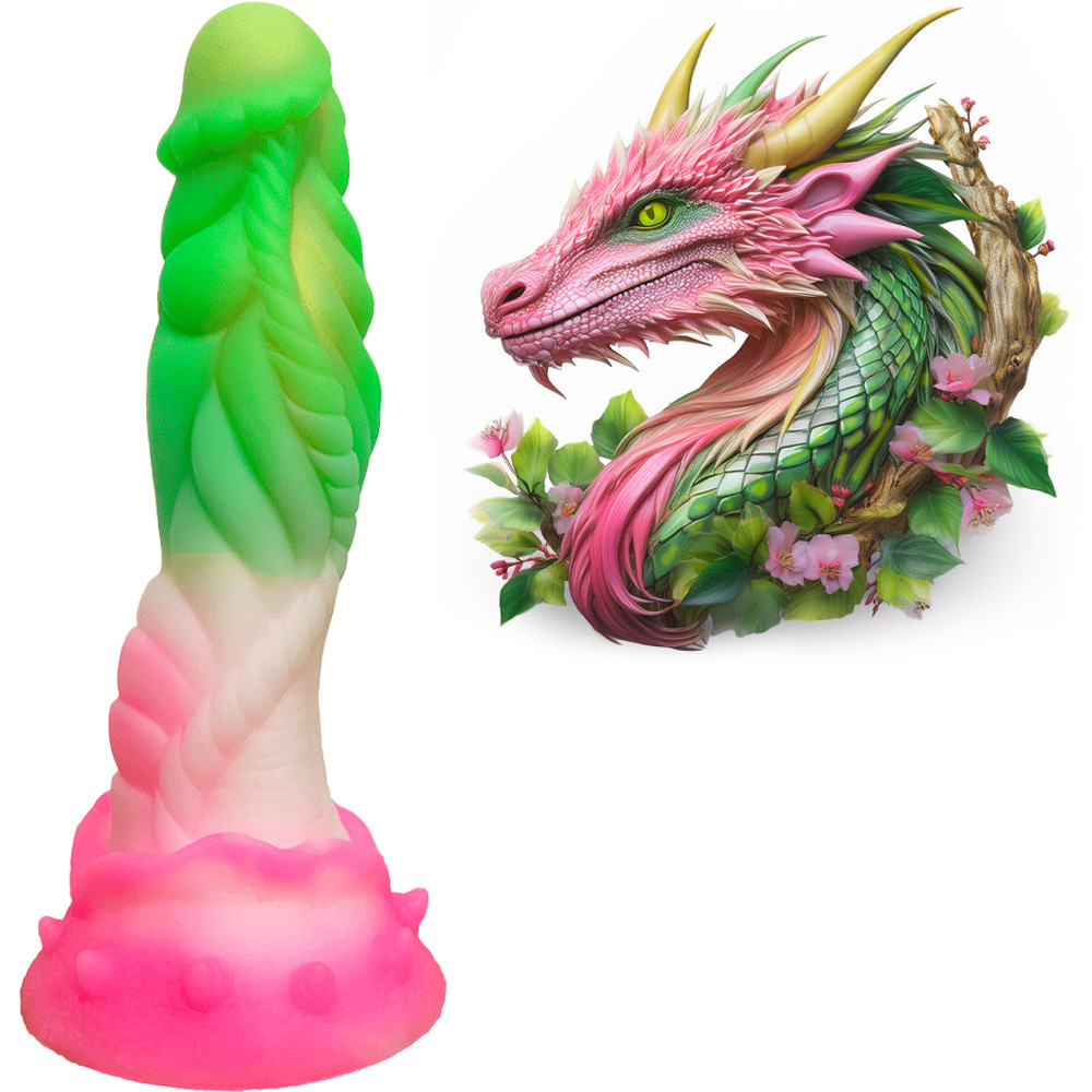 9.1" Fantasy Dragon Dildo Monster Silicon Dildos Adult Sex Toy Huge Big Dick