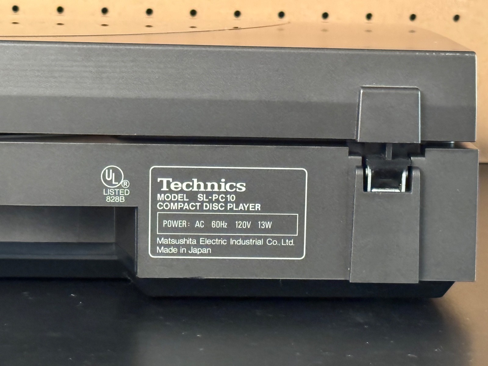 Technics SL-PC10 Multi Compact Disc Player 5 Disc Changer Tested Good