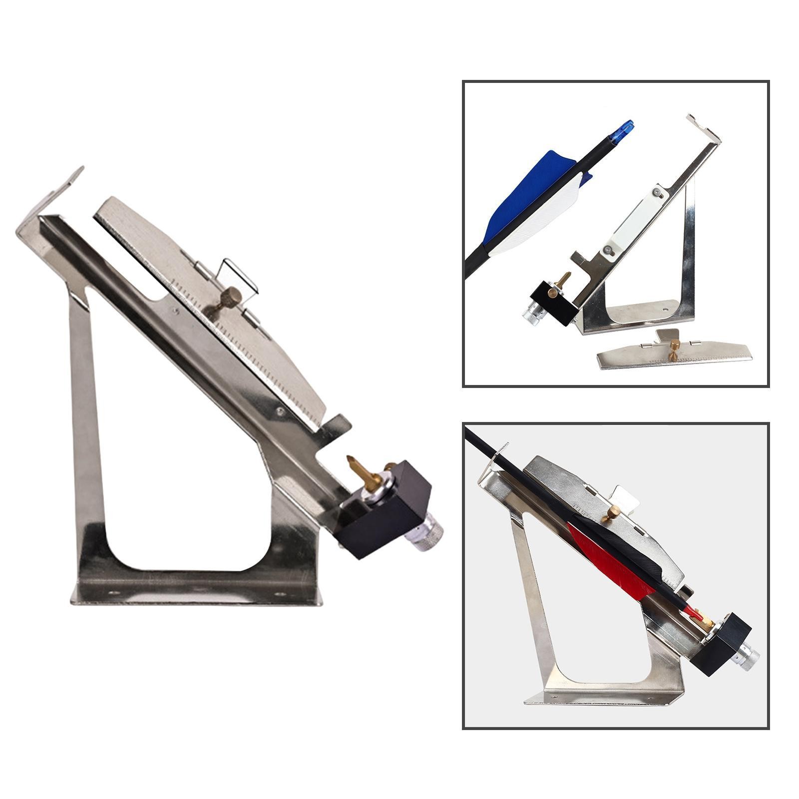 Arrows Fletching Jig Fletching Tool Jig Stable Equipment Stainless Steel Wear
