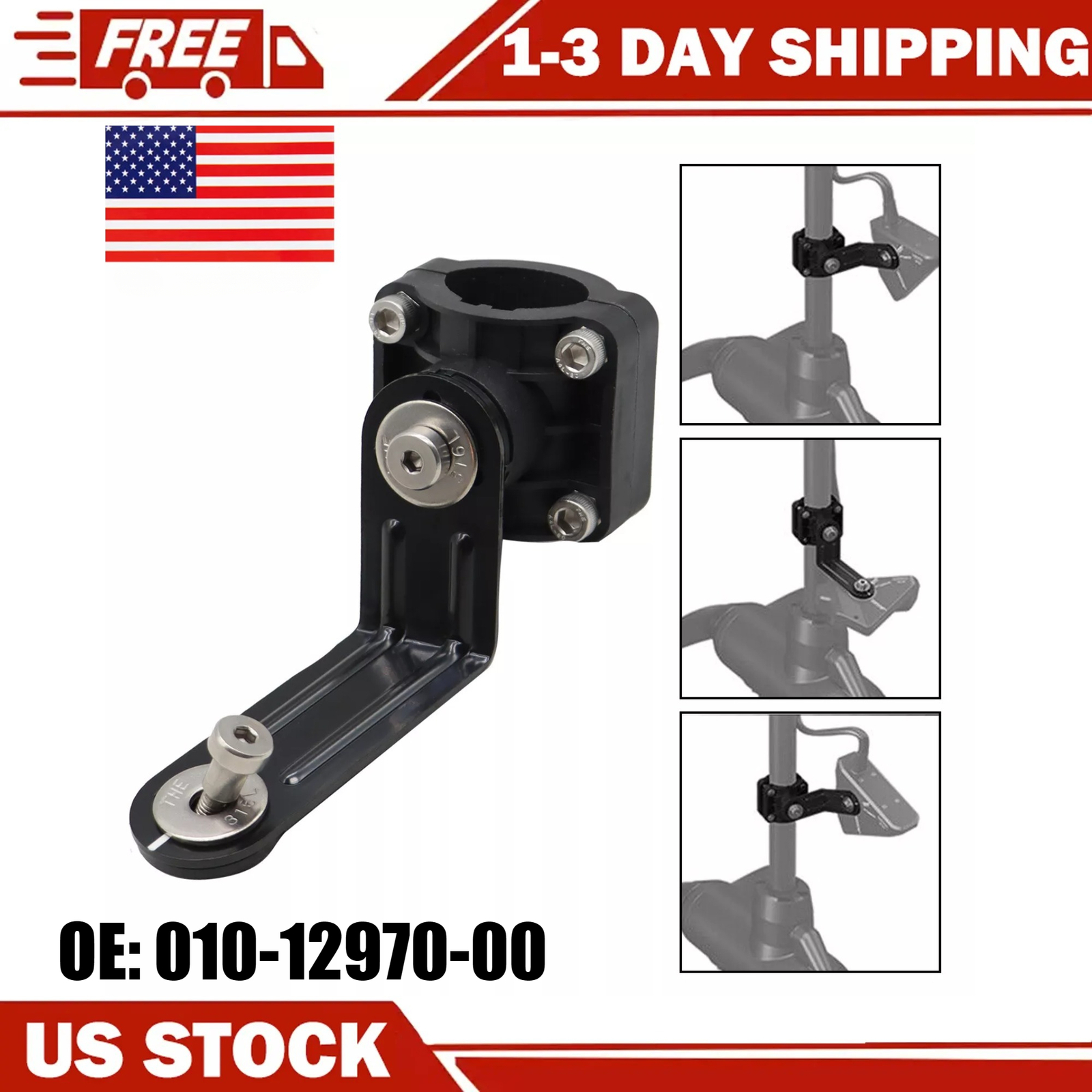 New Transducer Perspective Mode Mount for Garmin Panoptix LiveScope 010-12970-00