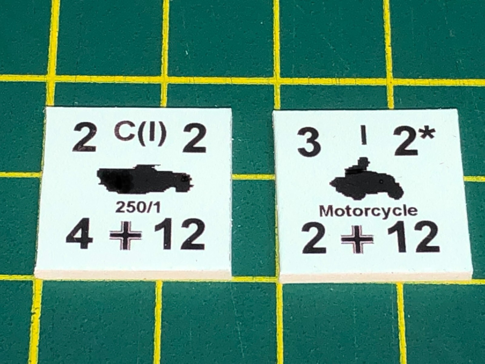 Panzer Leader + PanzerBlitz Recon, for Avalon Hill, 72 counters + 4 scenario