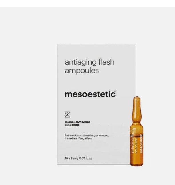 Mesoestetic Antiaging Flash Ampoules 10x2ml  #tw