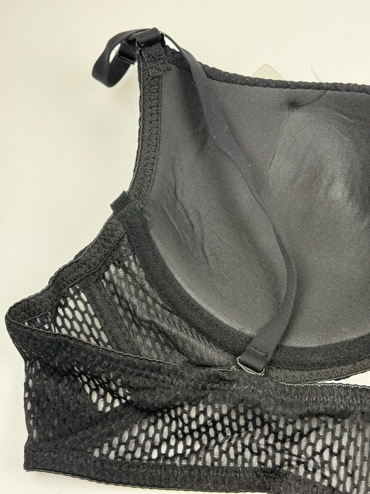 Bra And Panty Set By DY Black Soft Material Padded Bra Sleek And Sexy Sz 34B