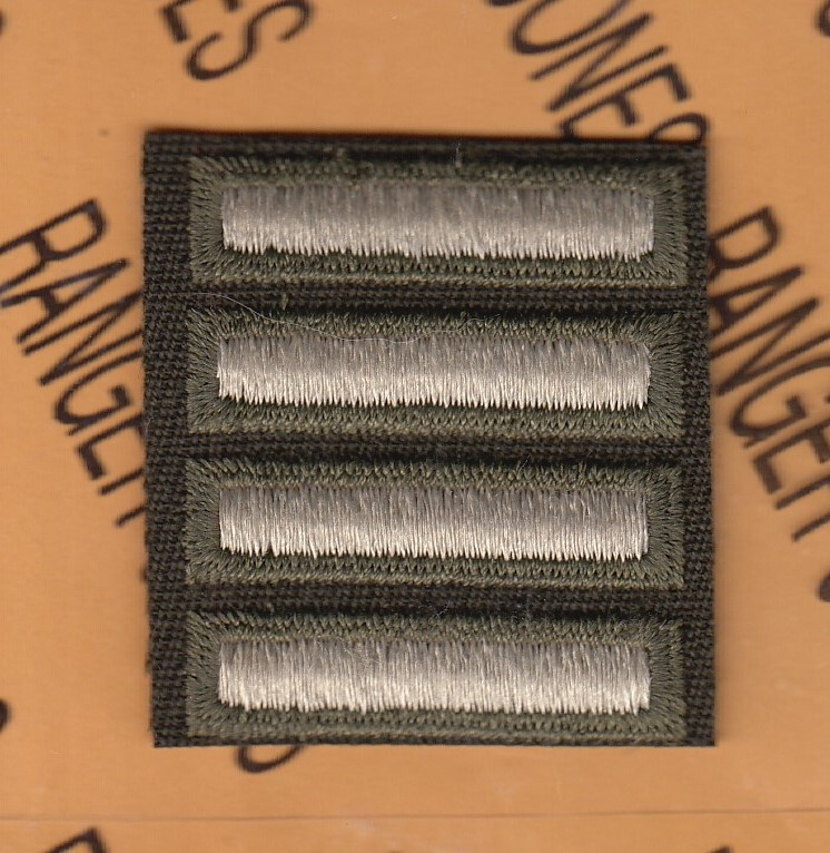 US Army Combat Overseas Service Bar OSB MALE AGSU ~1" patch 4 Bars= 24 months