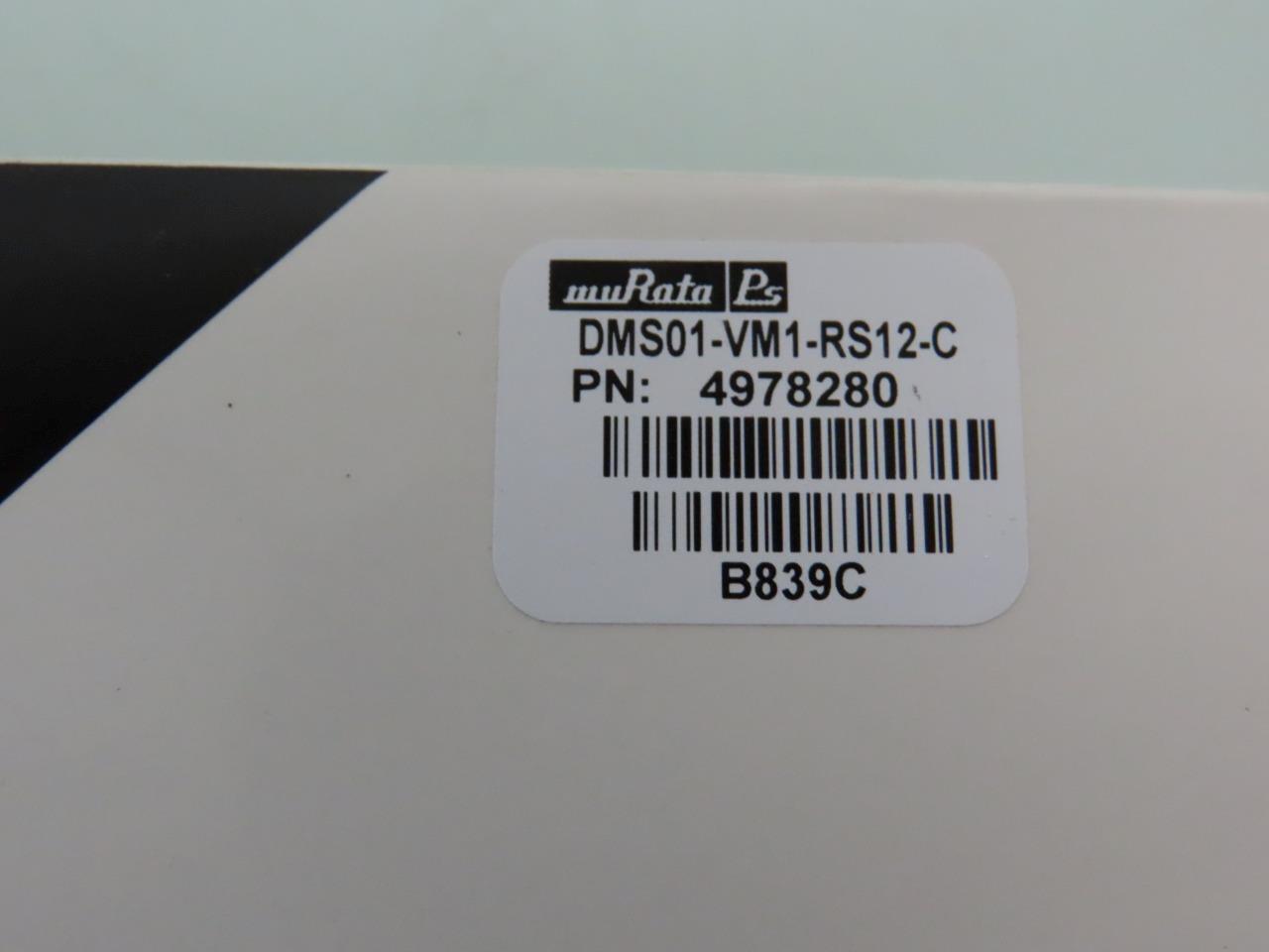 Murata Power Solutions Digital Panel Meter DMS01-VM1-RS12-C