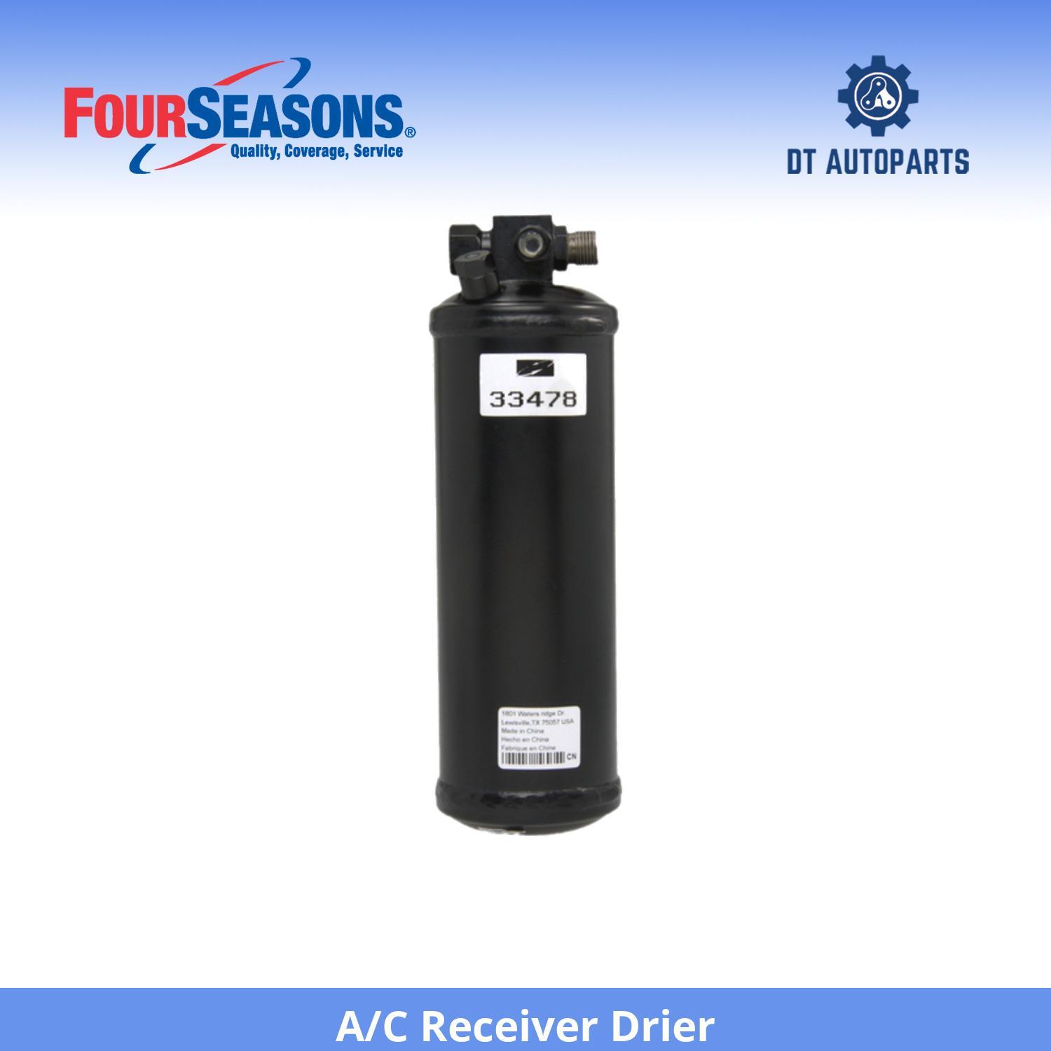 For 1990-1993 Kenworth K130 A/C Receiver Drier 4 Seasons 1991 1992