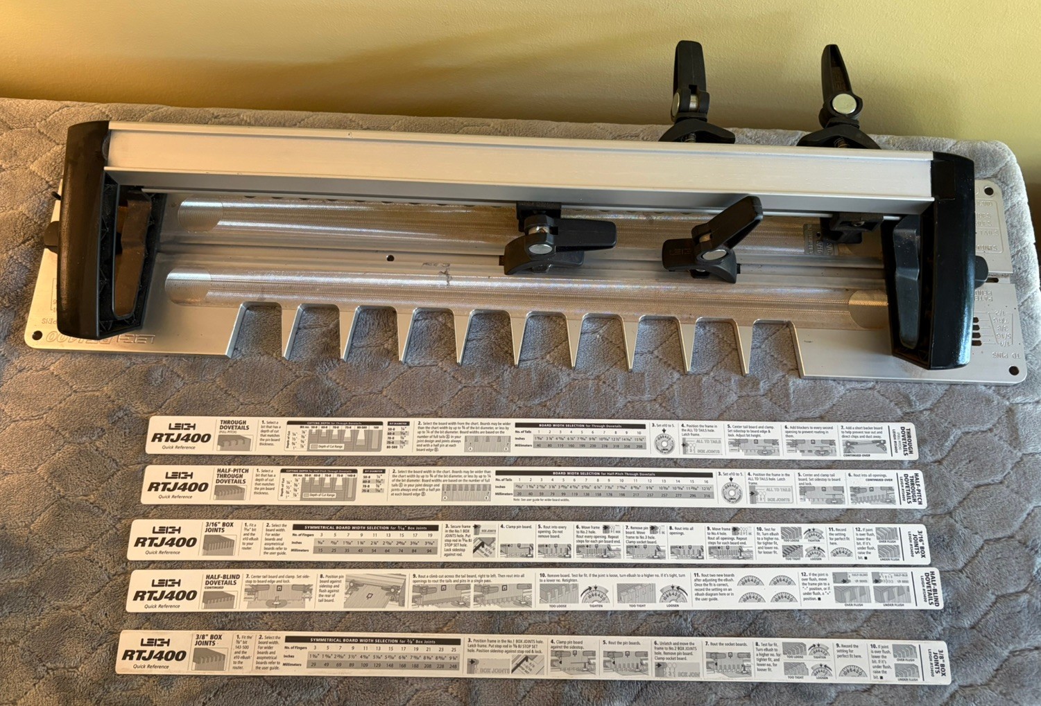 Leigh RTJ 400 Router Table Dovetail Jig