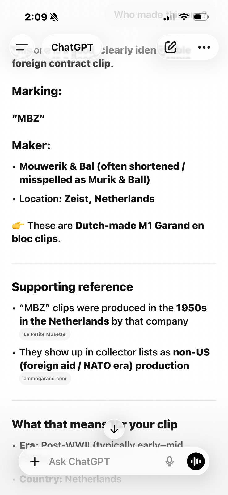 3 POST WORLD WAR 2 EN BLOC CLIPS.