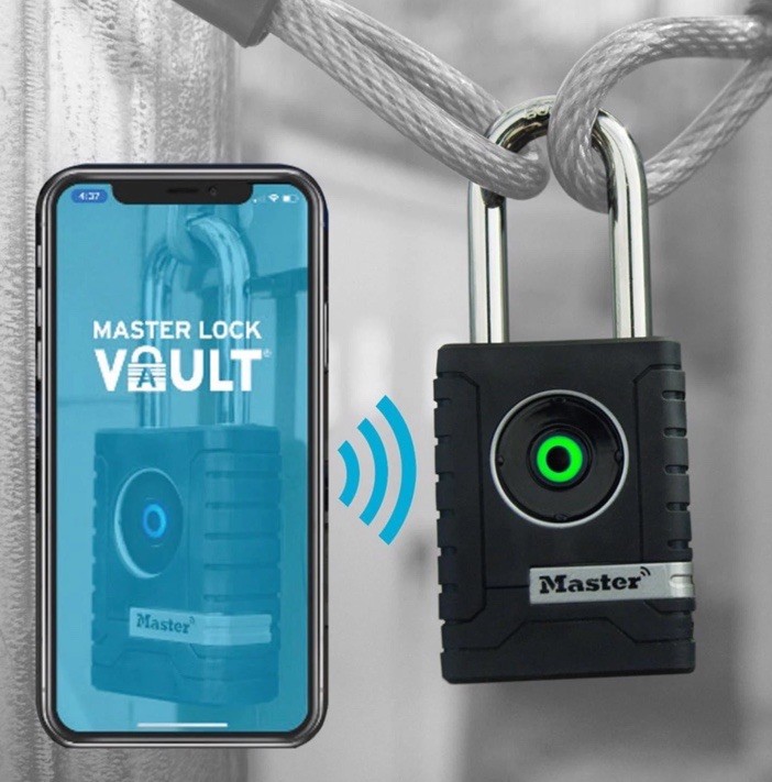 Master Lock 4401LHEC Bluetooth Padlock 11/32 x 2-7/32 in.