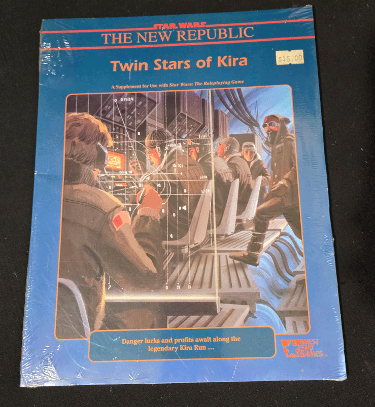 West End Games Star Wars RPG Twin Stars Of Kira Adventure Module Supplement New