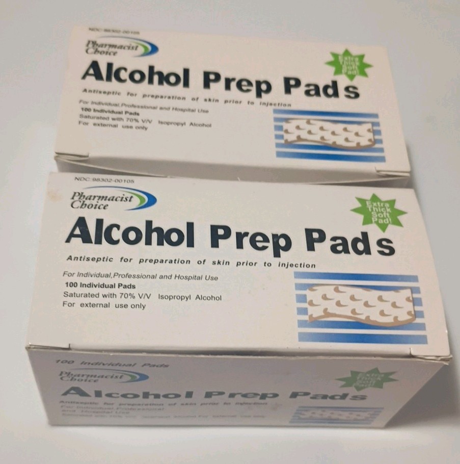 Alcohol Prep Pads 200 Count